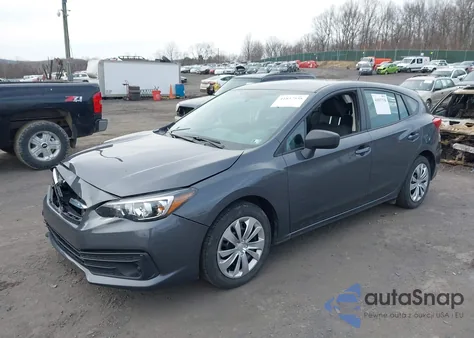 2021 Subaru Impreza 5-Door z USA, uszkodzony, nr VIN 4S3GTAB67M3714919